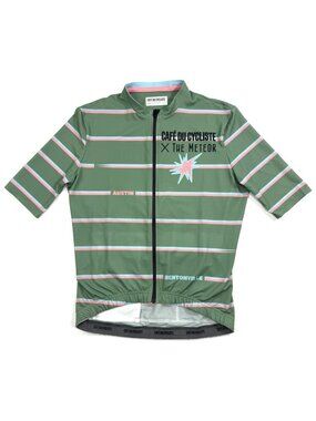 Cafe Du Cycliste x The Meteor Mens Mona Jersey Limited Edition Cycling Sz Medium